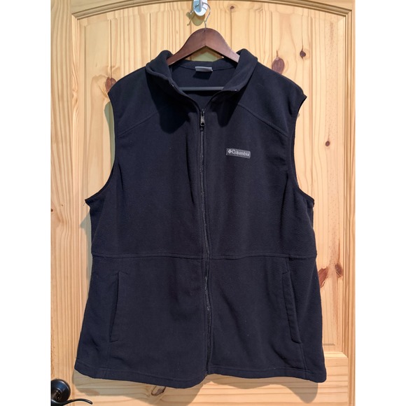 Columbia Other - Columbia Mens Steens Mountain Fleece Vest Black Full Zip XXL XM2696